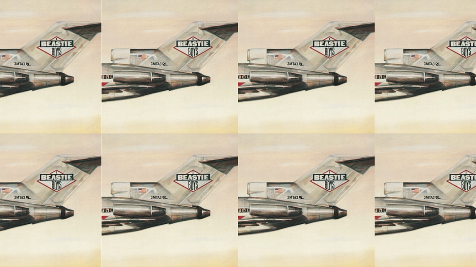 Beastie Boy's 'Licensed to Ill' album art