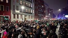 Pro-Palästinensische Demo in Berlin.