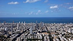 منظر عام يظهر مركز تل أبيب 2 كانون الثاني ديسمبر 2021