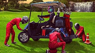 Formula 1 meets golf in wacky Netflix Cup ahead of Las Vegas GP