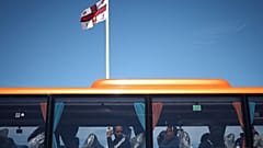 Des migrants à Dungeness dans les sud-est de l'Angleterre, 16 août 2023. 