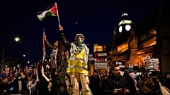 تظاهرات حمایت از فلسطینی‌ها در لندن