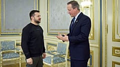 DAVID CAMERON ÉS ZELENSZKIJ ELNÖK Kijevben, 2023 november 15. AP AP