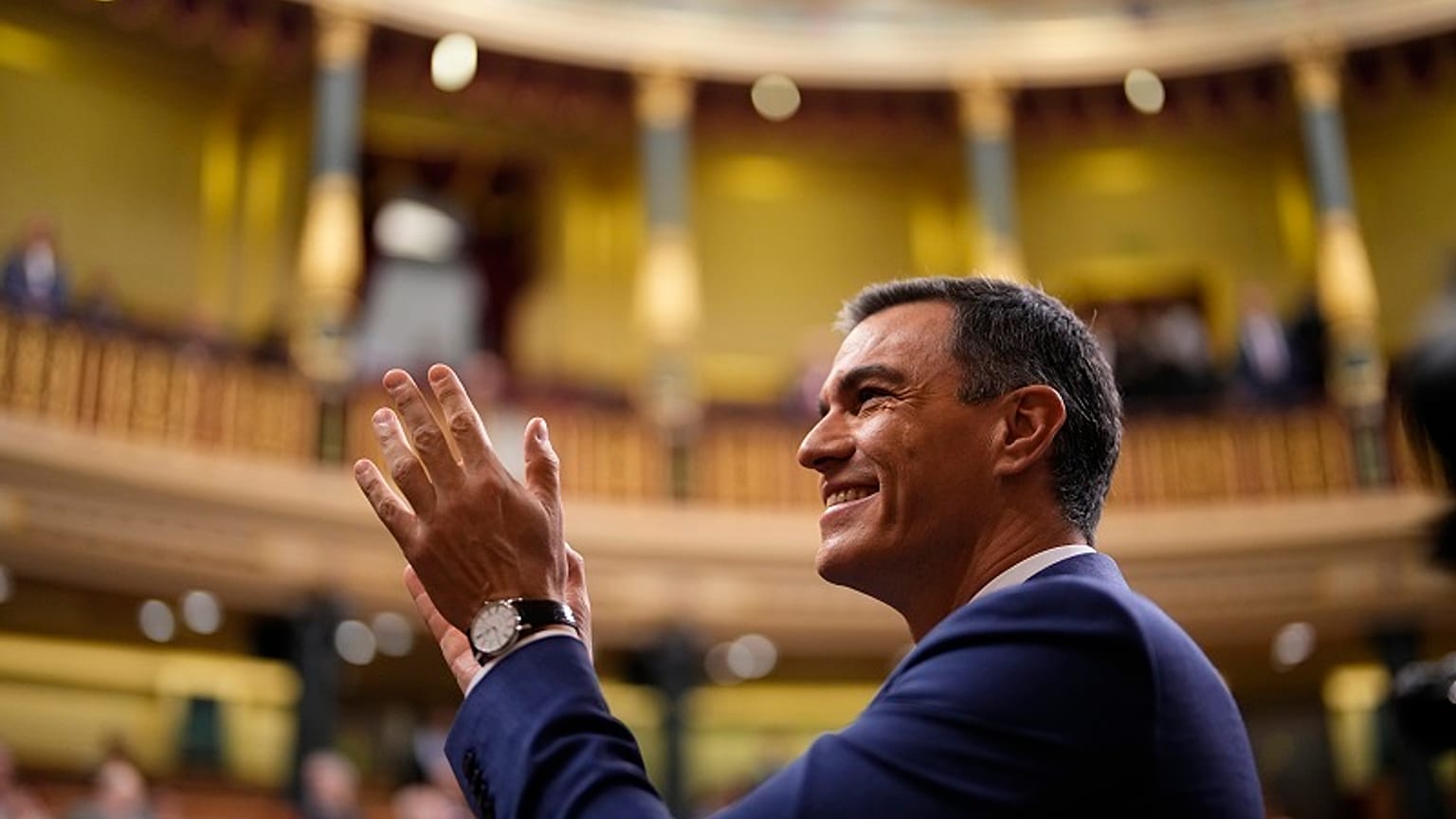 Pedro Sánchez en el Congreso de los DIputados.