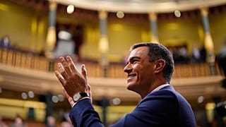 Pedro Sánchez en el Congreso de los DIputados.