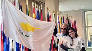 Ο Αλέξης Σοφοκλέους στα γραφεία του ΟΗΕ