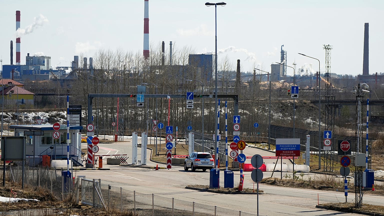 Valico di frontiera finlandese
