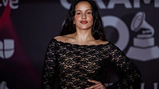 Rosalía a su llegada a la gala.