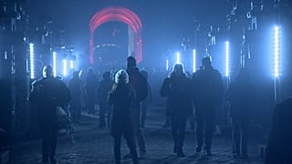 Fényjáték a budapesti városházán