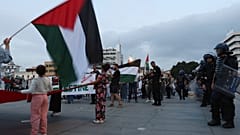 وقفة مساندة للفلسطينيين في قبرص