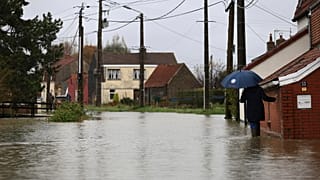 Tras dos semanas de lluvias continuadas, algunas zonas del norte de Francia siguen bajo el agua.