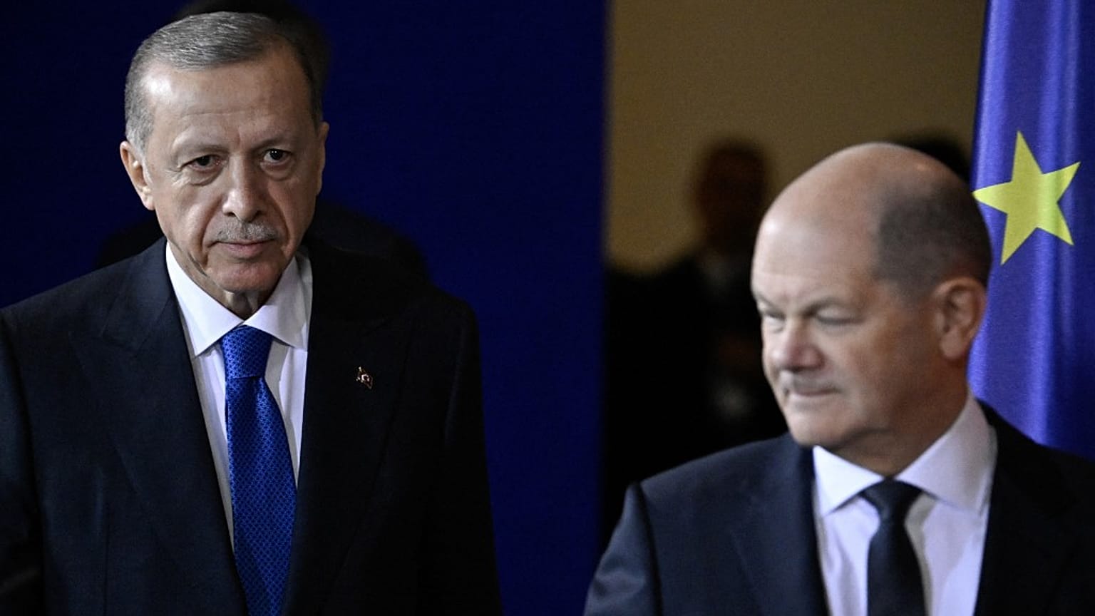أردوغان وشولتس