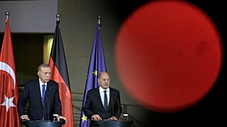 A török elnök és a német kancellár Berlinben