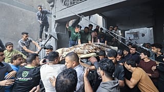 آثار القصف الإسرائيلي على مخيم جباليا