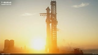 A Starship a kilövőálláson 2023. november 18-án