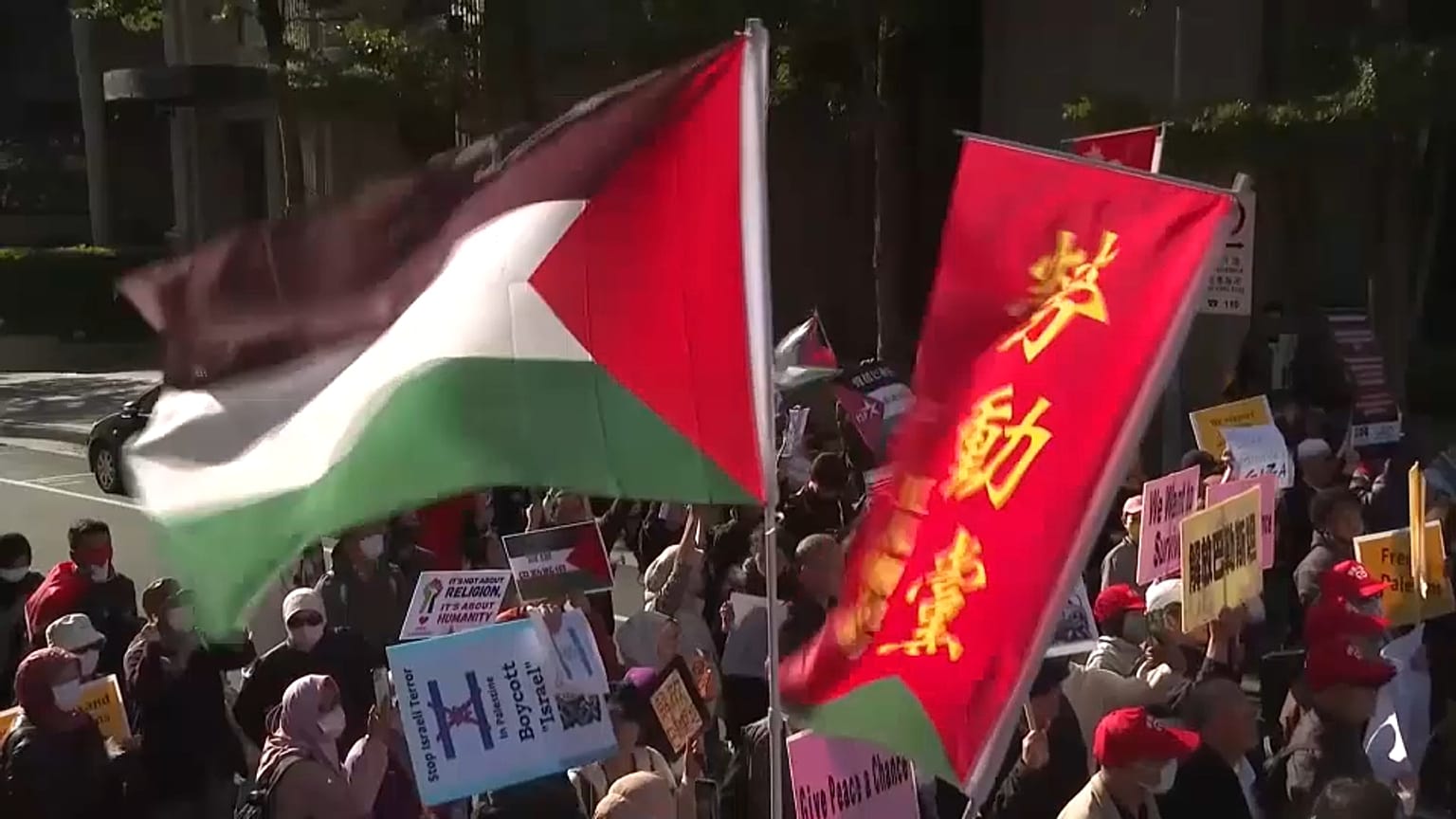 المظاهرات في تايوان