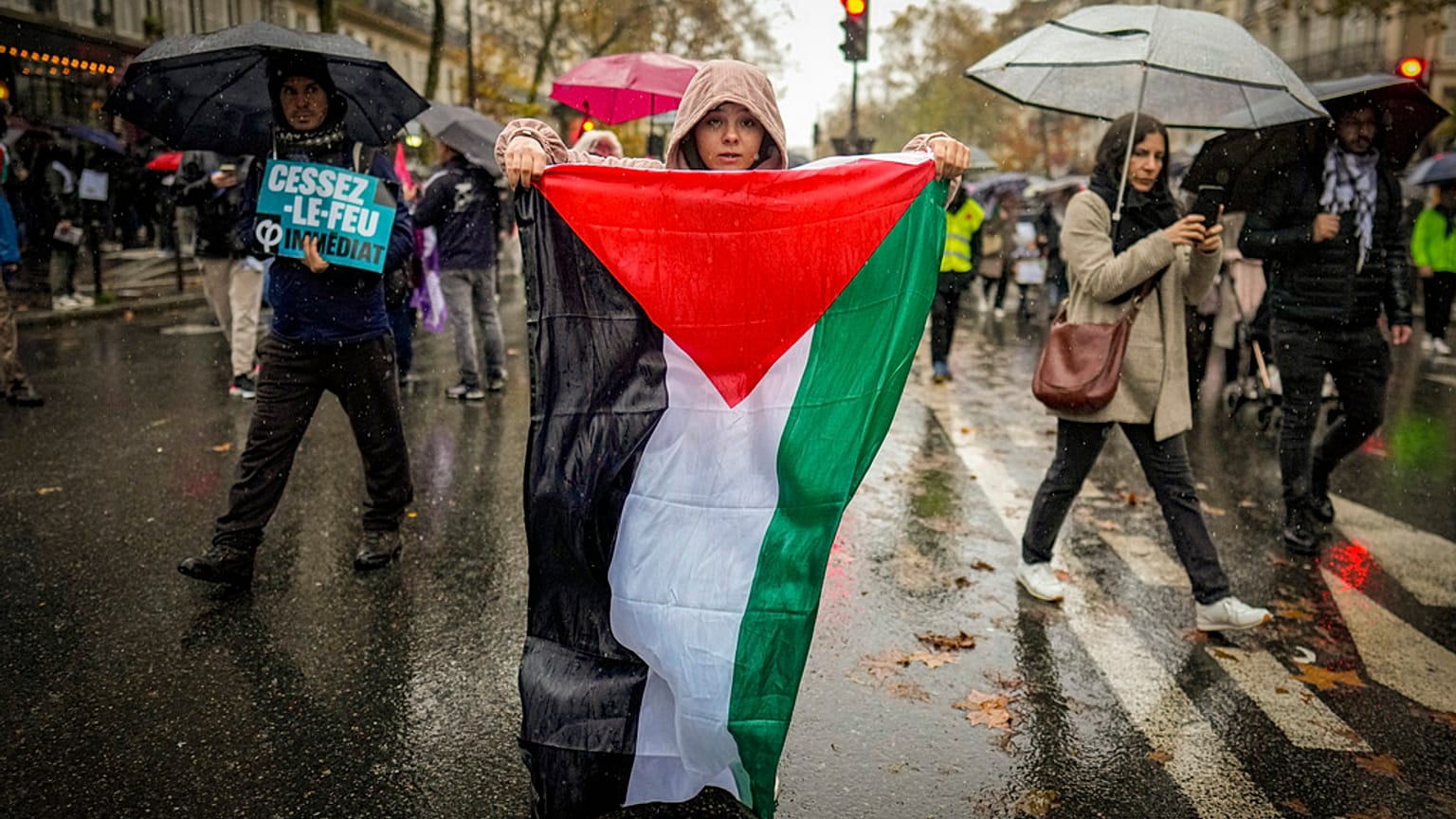 Manifestation pro-palestinien à Paris- 18 novembre 2023