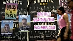 Der Wahlkampf in Argentinien wurde von Wirtschaftsthemen beherrscht.