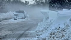 Extremwetter mit Schnee und Sturm in Bulgarien