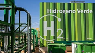 Az Iberdrola zöld hidrogénüzem a közép-spanyolországi Puertollano-ban