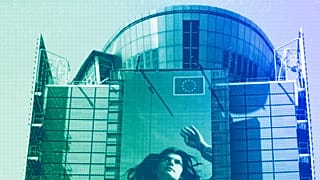 The European Commission's Berlaymont building in Brussels, 2019