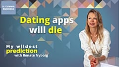 Renate Nyborg was Tinder's first female CEO, but she left the popular dating app with a mission to use technology to combat loneliness. 