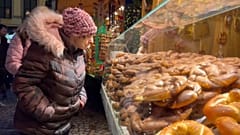 Auf dem Wiener Weihnachtsmarkt