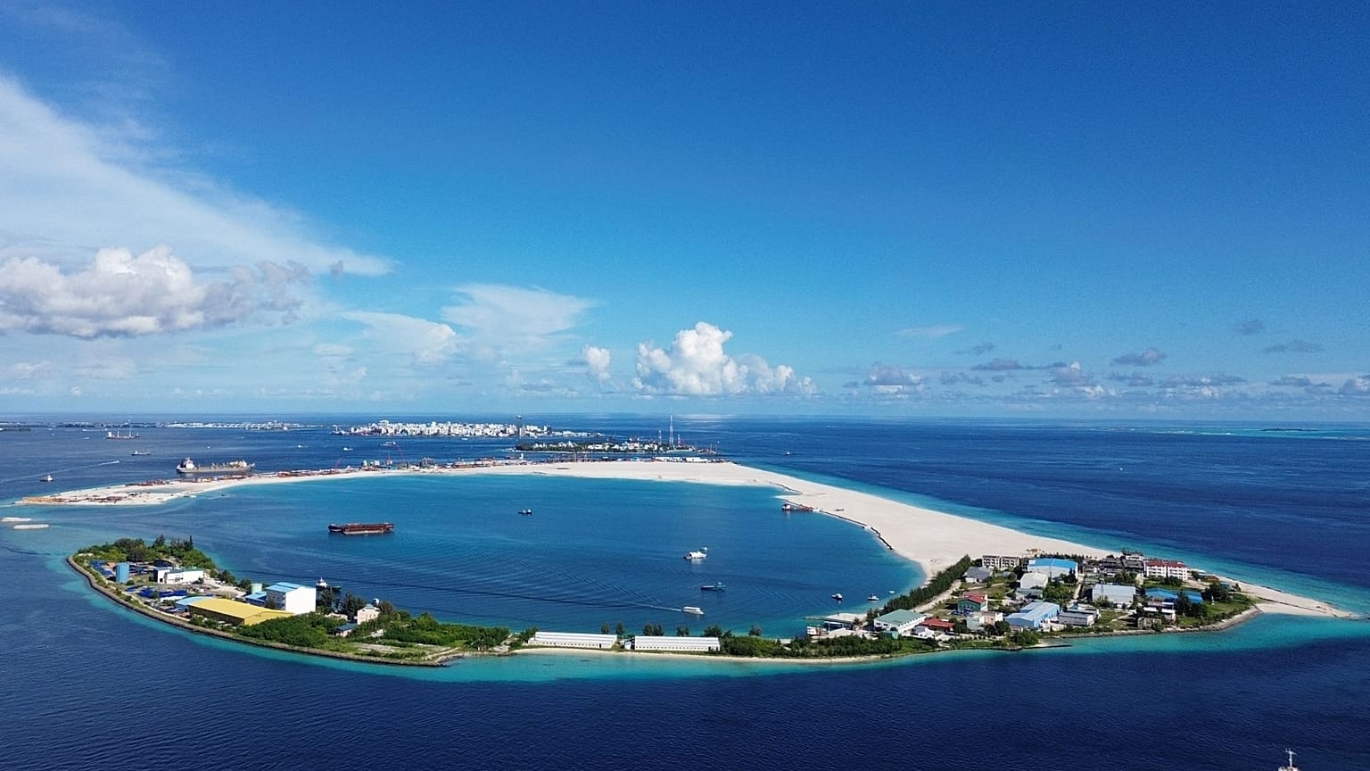 The Maldives plans to battle rising seas by building fortress islands.