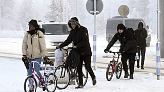 Migrant:innen aus Irak, Syrien, Afghanistan und Somalia an der russisch-finnischen Grenze