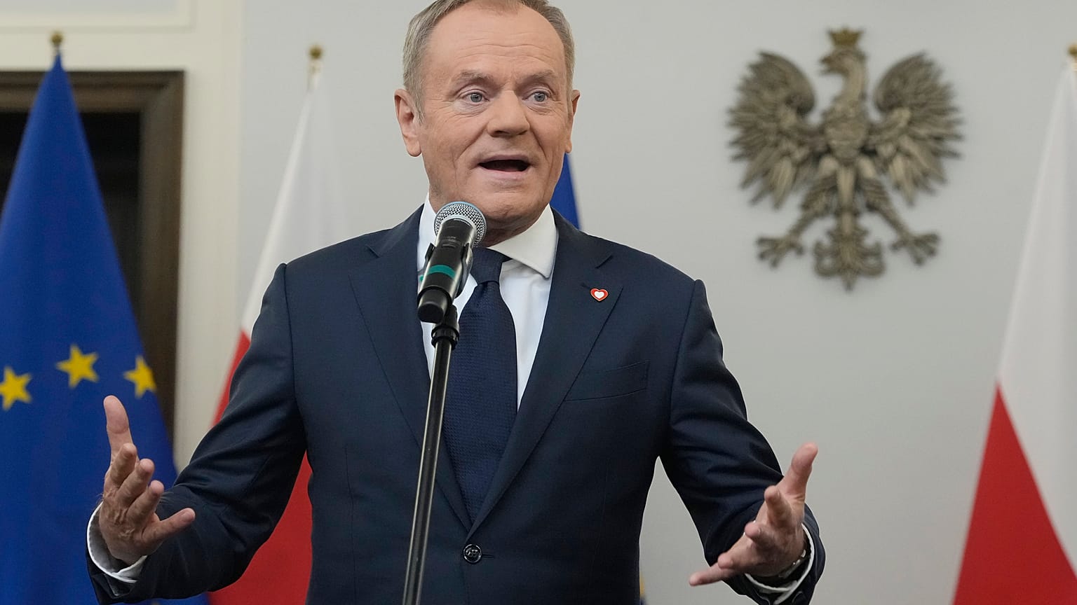 Donald Tusk, libéral et leader de l'ancienne opposition polonaise revenue au pouvoir.