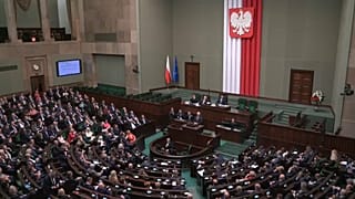 Il Parlamento polacco. 