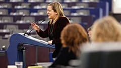  Iratxe García, die Chefin der Sozialisten und Demokraten im Europäischen Parlament
