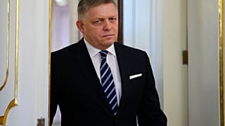 Robert Fico szlovák miniszterelnök Pozsonyban