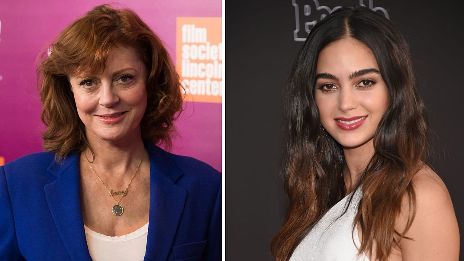  Susan Sarandon (izquierda) y Melissa Barrera han sido cesada y despedida respectivamente por sus declaraciones a favor de Palestina