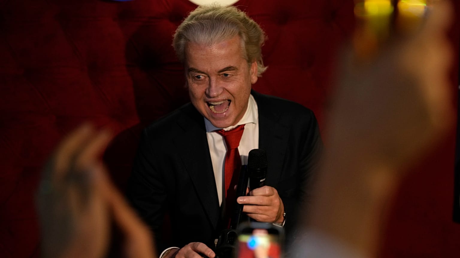 Geert Wilders, líder da extrema-direita nos Países Baixos
