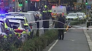 Der Tatort in der Innenstadt von Dublin