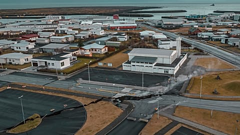 La ville de Grindavik