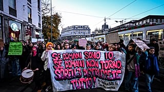 La manifestazione a Padova in onore del femminicidio di Giulia Cecchettin, il 20 novembre