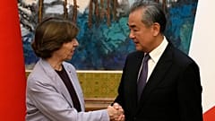 Die französische Außenministerin Colonna zu Besuch in China