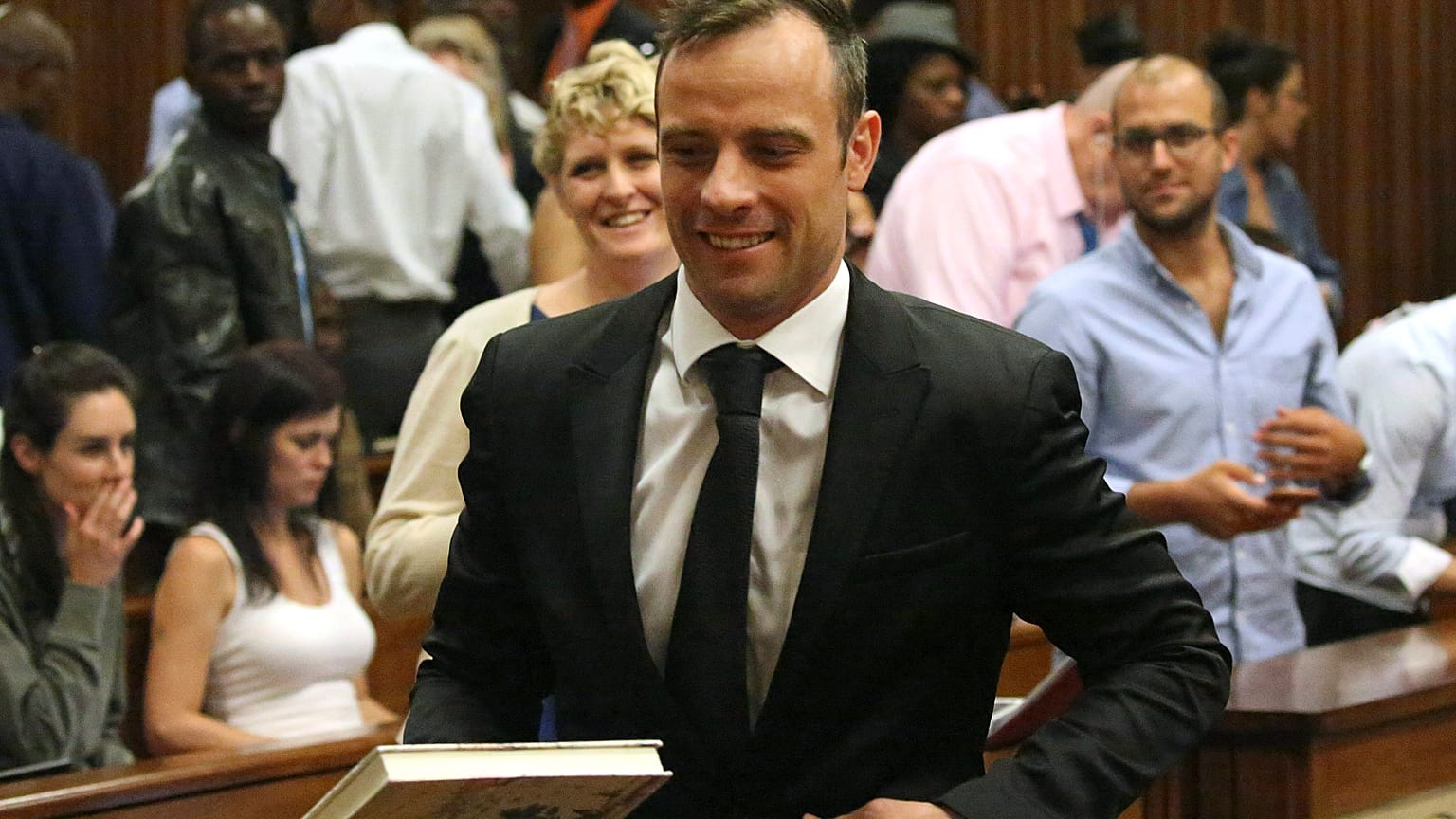 Óscar Pistorius, el 8 de diciembre de 2015.