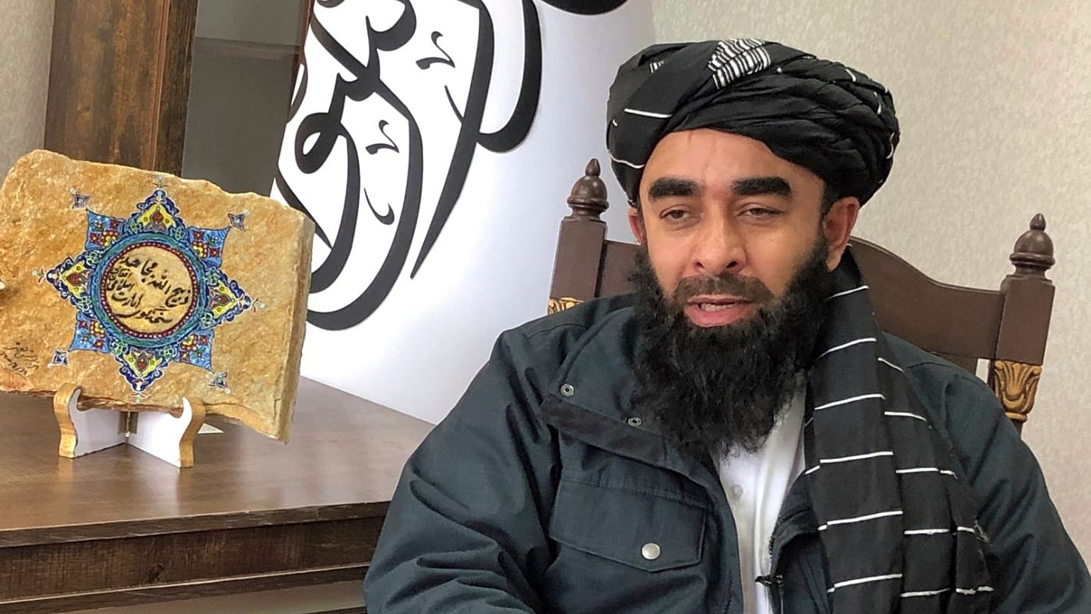 ذبیح‌الله مجاهد، سخنگوی طالبان