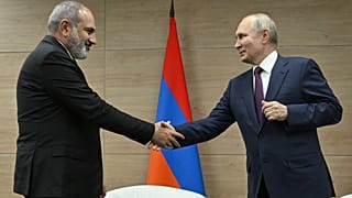 Ermenistan Başbakanı Nikol Paşinyan ve Rusya Devlet Başkanı Vladimir Putin