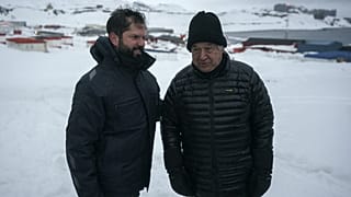 UN-Generalsekretär Antonio Guterres und der chilenische Präsident Boric in der Antarktis.