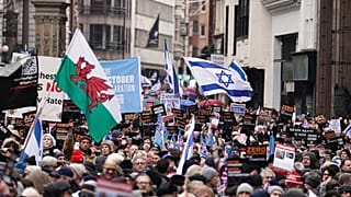 Marche contre l'antisémitisme, Londres, le 26 novembre 2023