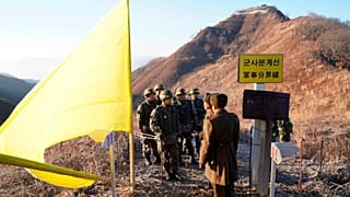 South Korean army soldiers