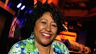 Walk of Fame Honoree Jean Knight (Mr. Big Stuff) backstage as part of Tipitina's Foundation's 11th Annual Instruments A Comin'on 30 April, 2012 in New Orleans, Louisiana.
