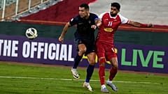 تصویری از دیدار رفت پرسپولیس و النصر 