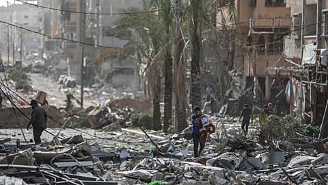 Gaza-Stadt am 26. November 2023 