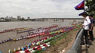 Zona ribeirinha de Phnom Penh, Camboja