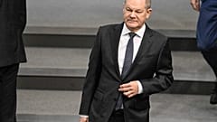 Olaf Scholz an diesem Dienstag in Berlin 